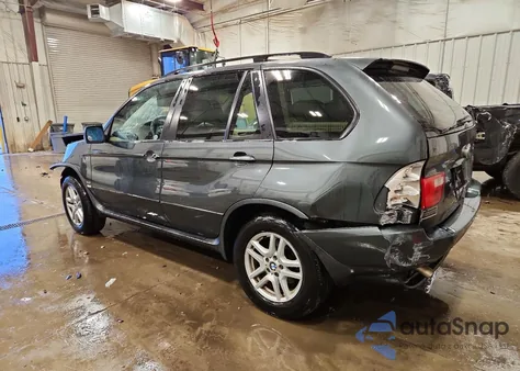 2005 BMW X5 3.0I from USA, damaged, VIN 5UXFA13535LY04527
